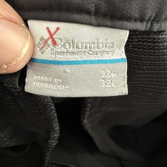 Columbia OMNI-SHADE Landroamer Pants Mens 32x32 AM5546 Black Straight Leg Hiking - Picture 2 of 6